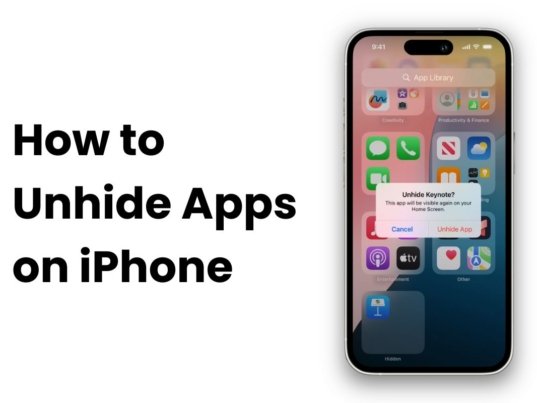 How to unhide apps on iPhone