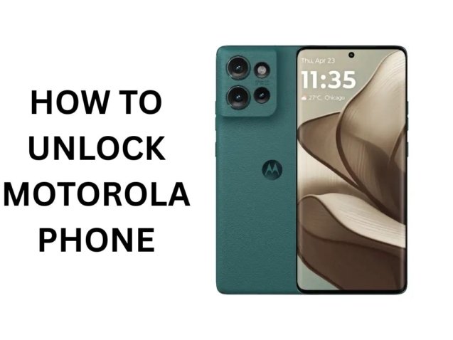 How to unlock motorola phone